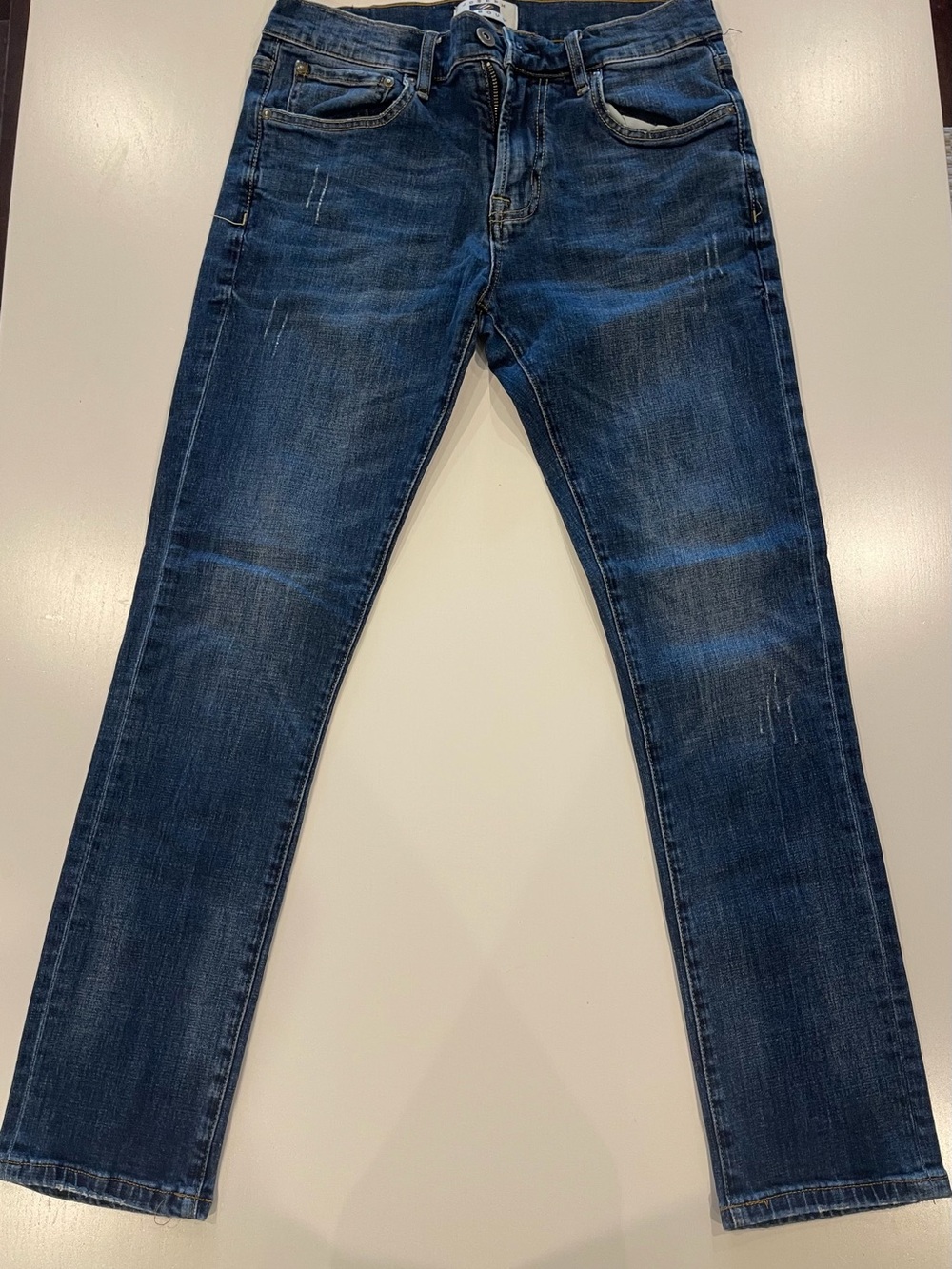 Men's Joseph Abboud Slim Straight Jeans in Deep Indigo